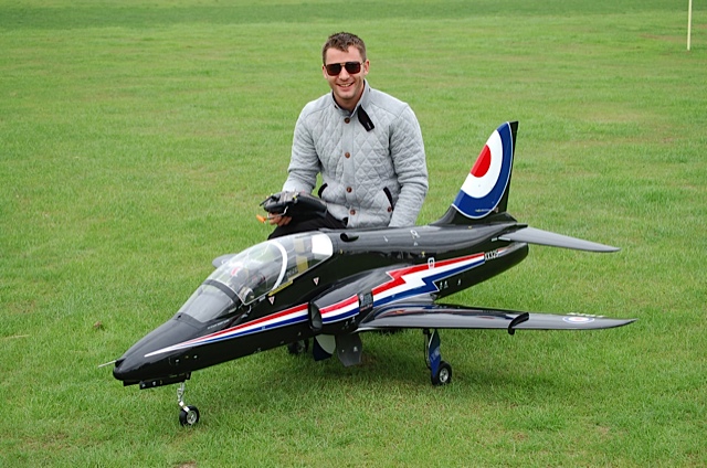 BA Hawk with owner Matthew