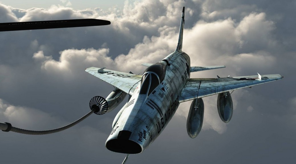 F-100 Super Sabre Refuel