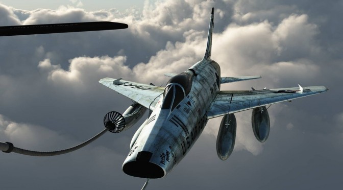 F-100 Super Sabre Refuel